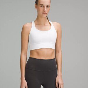 Lululemon Energy Bra - Long Line - White / 10